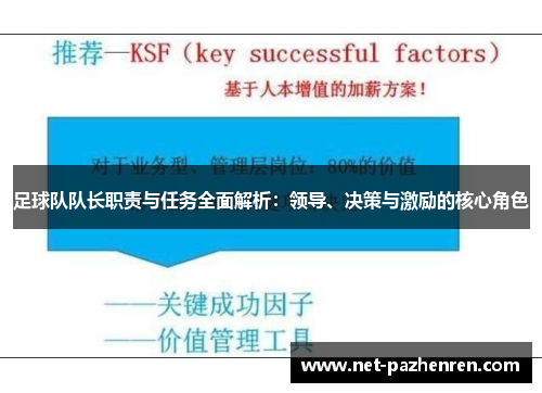 足球队队长职责与任务全面解析：领导、决策与激励的核心角色